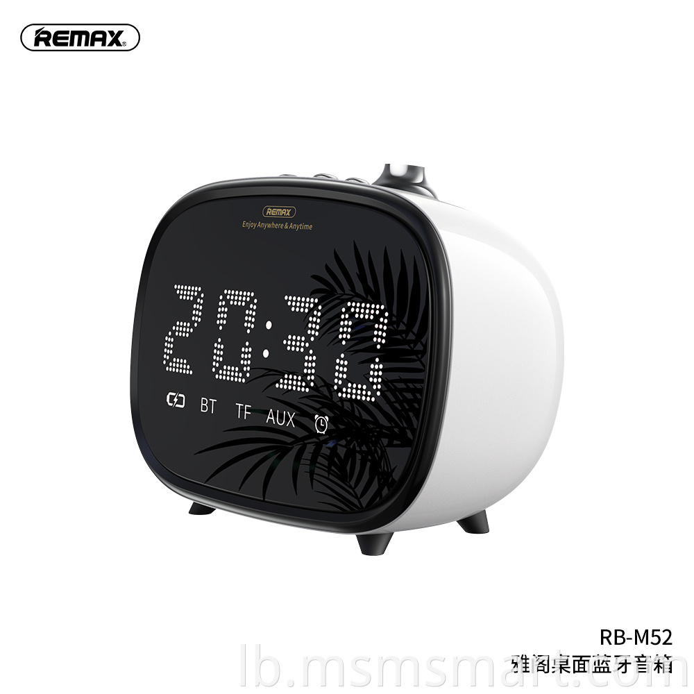 Remax RB-M52 New Arrivée beschte-verkafen Metal drahtlose Spriecher professionell